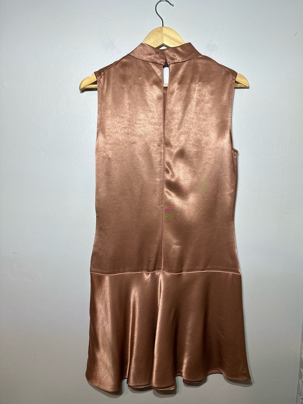 Rag & Bone Satin Copper Shift Dress Women’s Size 4 #chic #classic - Picture 3 of 7